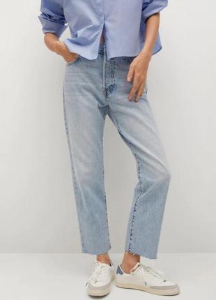 Женские модные стильные укороченые джинсы next1 фото