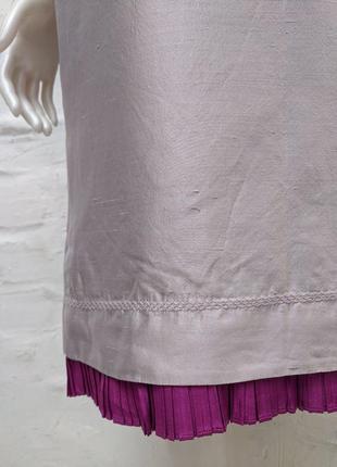 Gianni versace couture оригинальная дизайнерская шёлковая юбка2 фото