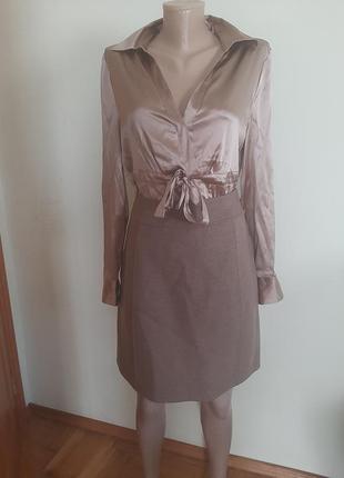 Вовняна спідниця max mara