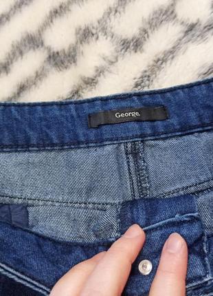 Стильні джинсові шорти з лампасами george8 фото