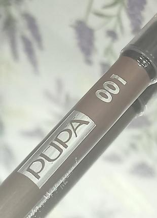 Олівець для брів pupa true eyebrow pencil total fill №001 blonde 1.08 р2 фото