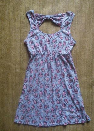 Ніжна літня сукня з бантиком на спині dorothy perkins1 фото