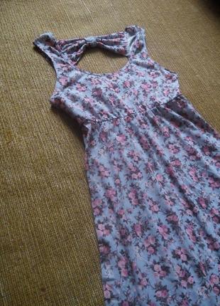 Ніжна літня сукня з бантиком на спині dorothy perkins2 фото