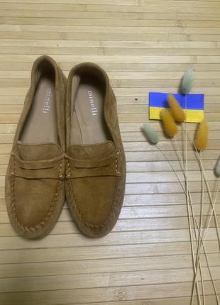 Мокасини шкіра minelli