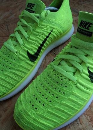 Кроссовки nike free rn flyknit оригинал 39 размер-длина стельки-25 см5 фото