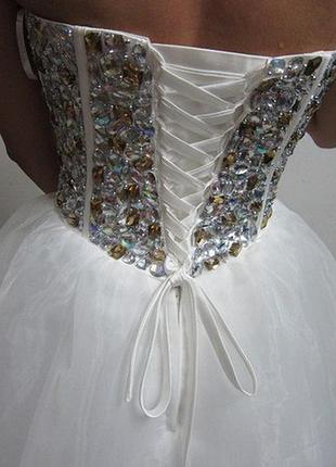 Супер сукня з камінням сваровські!