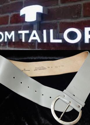 Кожаный пояс tom tailor  tw90 германия