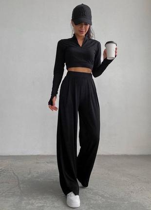Костюм🖤 топ та штани