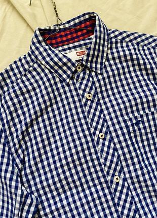 Рубашка в клетку mustang