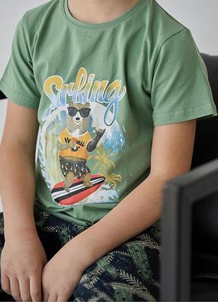 Комплект футболка и шорты для мальчика 103812 фото