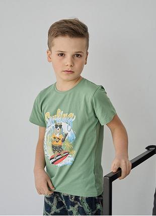 Комплект футболка и шорты для мальчика 103813 фото