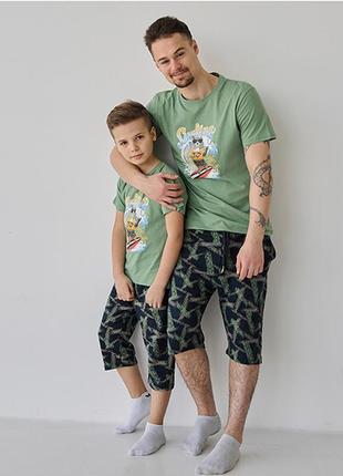 Комплект футболка и шорты для мальчика 103816 фото
