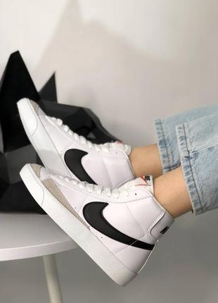 Кроссовки nike blazer mid vintage 77 white4 фото