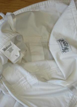 Белая юбка с прошвой   "madona"   l   германия5 фото