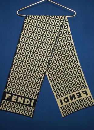 Fendi винтажный шарф4 фото