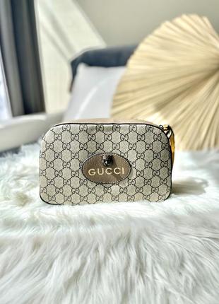 Женская сумка сумочка в стиле gucci ophidia brown/dark blue