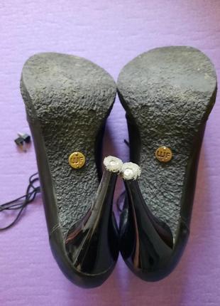 Оригинальные качественные идеальные туфли ботинки шпильки welfare5 фото