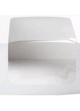 Коробка з віконцем біла (25х25х20 см) для торта. без ручок.