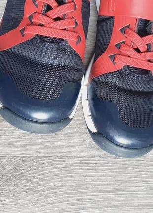 Кросівки на липучках т. сині червоні,31 р3 фото
