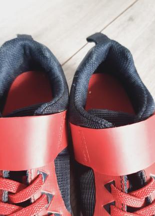 Кросівки на липучках т. сині червоні,31 р4 фото