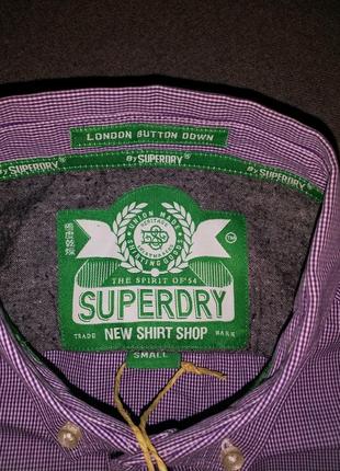 Рубашка superdry оригинал, р. s 8