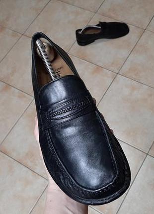 Кожаные туфли,лоферы helvesko (хелвеско)2 фото