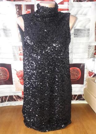 Нарядне фірмове  гарне плаття із паєтками