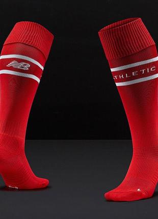 Гетри new balance athletic bilbao 17/18 home sock - racing red