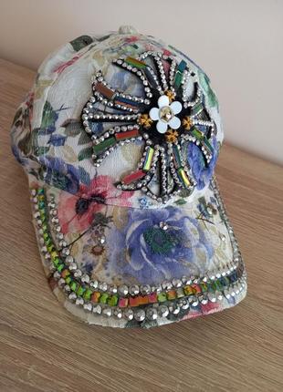 Крута кепка бейсболка камені стрази