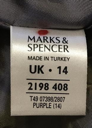 Жакет куртка натуральная замша фиолетовый marks & spencer оригинал10 фото