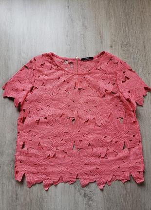 Блуза кружевная 10-12 р-ра.8 фото