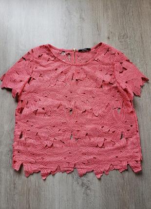 Блуза кружевная 10-12 р-ра.4 фото