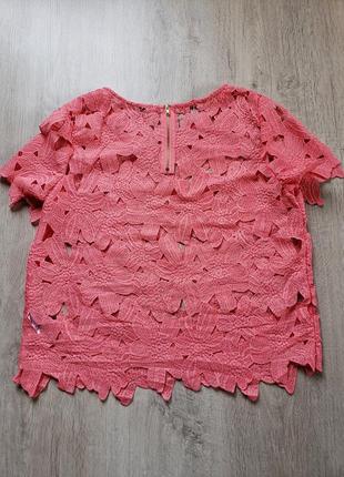 Блуза кружевная 10-12 р-ра.5 фото