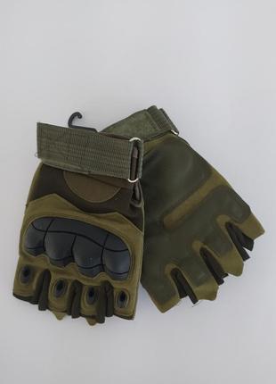 Тактические перчатки , тактичні рукавиці , безпалі рукавиці , олива , хакі чорні5 фото