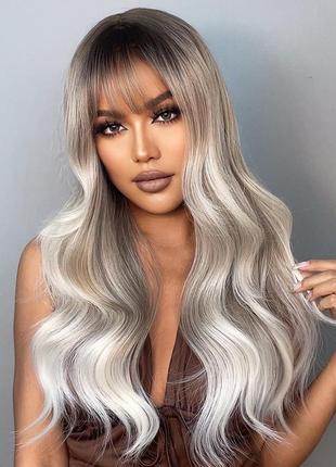 Перука 💕попелястий блонд