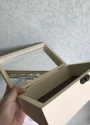 Винтажная шкатулка коробка с лавандой3 фото