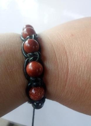 Браслет шамбала авантюрин