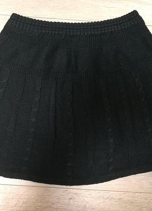 Юбка вязанная