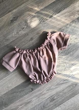 Топ пудровый