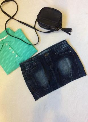 Джинсовая юбочка