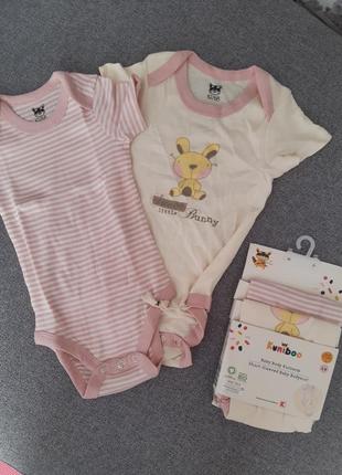 Боди короткий рукав для девочек