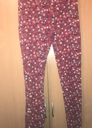Яркие летние брюки tchibo. размер 38 евро