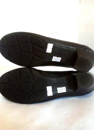 Стильные  кожаные туфли от бренда gabor, р.38 код t381109 фото