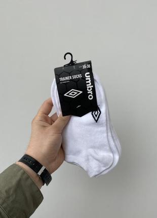 Базові короткі шкарпетки umbro socks3 фото