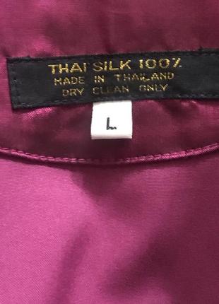 Ексклюзивний жакет піджак жіночий шовк thai silk оригінал6 фото