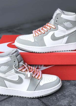 Кросівки nike air jordan 1 high retro seafoam2 фото