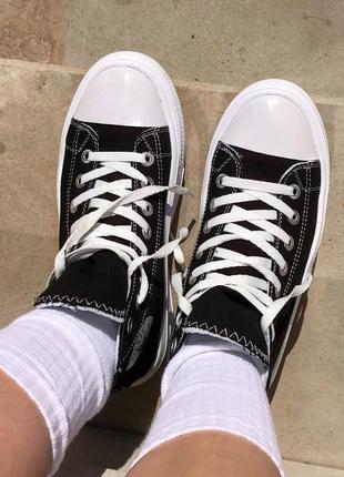 Кеды converse chuck taylor move high black8 фото