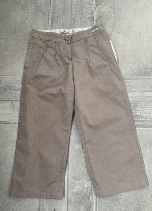 Літні штани, брючки для дівчинки