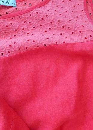 Платье льняное 5