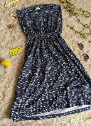 Платье в горошек. h&m размер xs 6